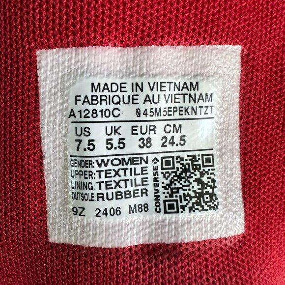 ⭐Converse Chuck Taylor All Star Lift 3D Floral 7.5 Womens Shoes Sneaker A12810C - Picture 12 of 13